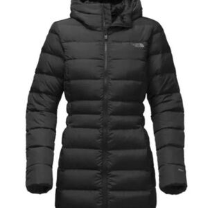 North Face Black Puffer Coat